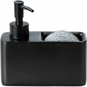 Wenko Resa mosószer adagoló szivacstartó résszel, fekete kép