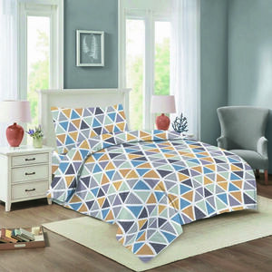 Nela 03 Triangulo pamut ágyneműhuzat, 140 x 200 cm, 70 x 90 cm kép