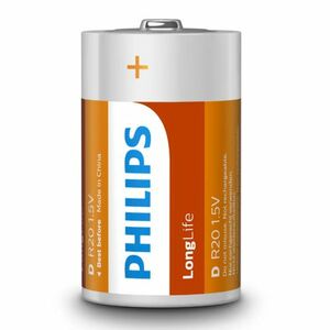 Philips D 1, 5 V LongLife elem kép
