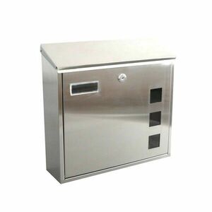 Postafiók 350 x 330 x 110 mm, rozsdamentes acél kép