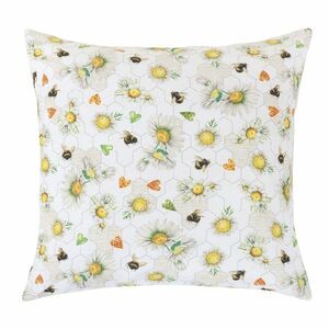 Bellatex EMA húsvéti párnahuzat virágokkal ésméhecskékkel, 45 x 45 cm kép