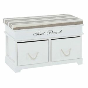 Bench 1 Pad tárolóhellyel, 70 x 35 x 45 cm kép