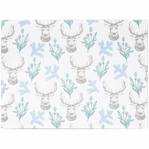 Szarvas karácsonyi tányéralátét, 33 x 45 cm kép