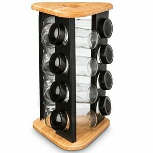 Orion BLACK 12-részes fűszertartó készlet állvánnyal kép