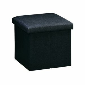 Kesper 15955 Taburet, fekete, 38 x 38 x 38 cm kép