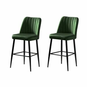 Vento Green and Black bárszék szett, 2 db, 2 db kép