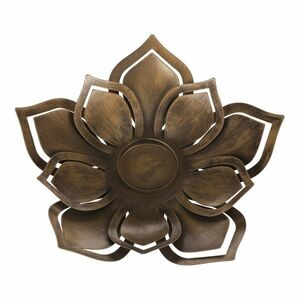 Floracion fém gyertyatartó, 27 x 25 x 4 cm kép