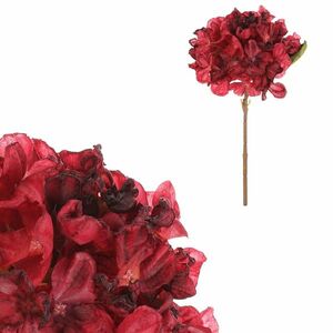 Vörös hortenzia - művirág, 62 cm kép