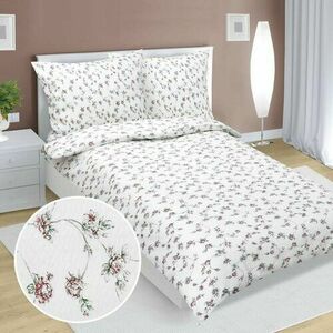 Bellatex Futó rózsák krepp ágyneműhuzat, 140 x 200 cm, 70 x 90 cm, 140 x 200 cm, 70 x 90 cm kép