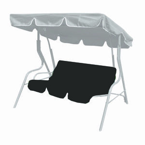 Happy Green Párna a Panama kerti hintához, sötét szürke kép