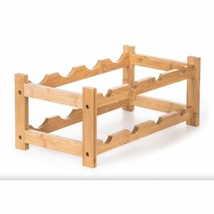 G21 Bambusz borosállvány, 8 palackos, S kép