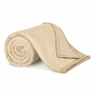 Bellatex Korall mikrobeige takaró, 150 x 200 cm kép