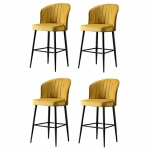 Rubi Yellow bárszék szett, 4 db, 4 db kép