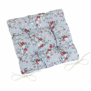 Bellatex DITA Flower steppelt székpárna szürke, 40 x 40 cm kép