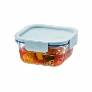 LOCKnLOCK CLEAR Négyzet alakú ételtároló, 500 ml, menta, 500 ml kép
