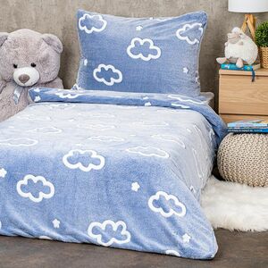4Home Világító ágynemű mikroflanel Cloud , 140 x200 cm, 70 x 90 cm kép