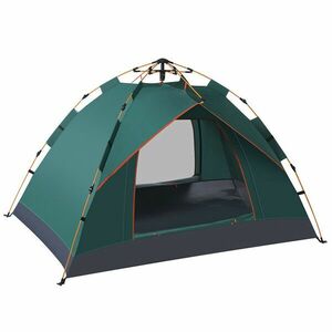 3 személyes sátor 2x2x1, 35m, zöld kép