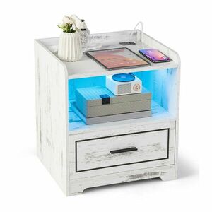 Vintage stílusú okos éjjeliszekrény kép