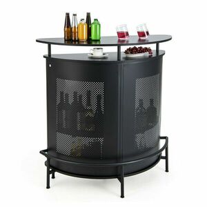 Félkör alakú bárpult kép