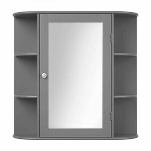 Fürdőszobai szekrény, szürke kép