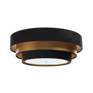 TRINITI mennyezeti lámpa 2xE27/60W/230V fekete/arany 050 kép