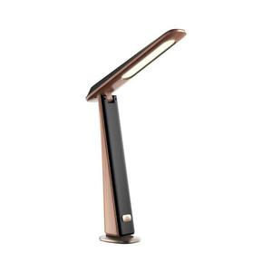 LED dimmelhető, tölthető asztali lámpa TOP LED/4W/5V 1800 mAh 3000/4000/5000K barna/fekete ML2247 kép