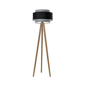 Állólámpa 1xE27/60W/230V tölgy/szürke S kép