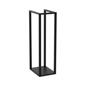 Fém állvány fához 100x30 cm fekete 9896 kép