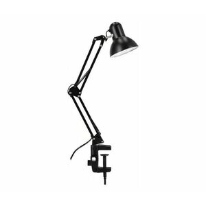 SmartLED Csipeszes asztali lámpa 1xE27/60W/230V fekete 1234 kép