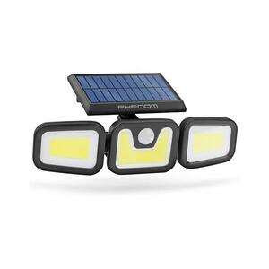 LED Napelemes reflektor érzékelővel 3xLED/3, 3W/5V IP65 GL kép