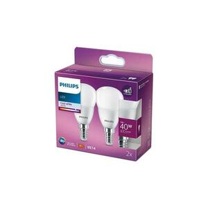 KÉSZLET 2x LED Izzó Philips P45 E14/5W/230V 4000K 8719514310155 kép