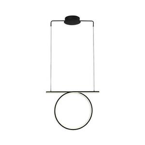 LED csillár kábelen ODETTA LED/30W/230V 4000K fekete 334039 kép