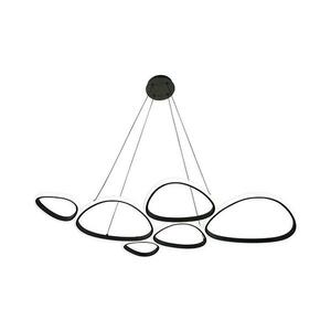 LED csillár kábelen PETRA LED/58W/230V 4000K fekete 334053 kép