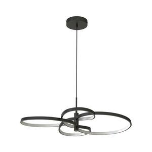 LED függeszték kábelen RIBBON LED/37W/230V 4000K fekete 335982 kép