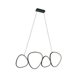 LED függeszték PETRA, kábeles, 48W, 230V, 4000K, fekete 334046 kép