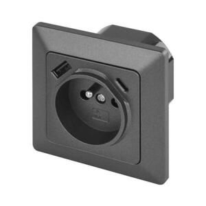 Háztartási fali aljzat USB kép