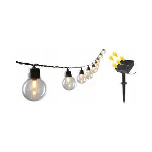 SmartLED LED napelemes dekorációs fényfüzér, 30 LED, 8 üzemmód, 500 mAh, 10, 6 m, IP67, meleg fehér 4563 kép