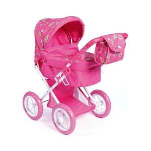 Teddies Rózsaszín játékbabakocsi 00160010 kép