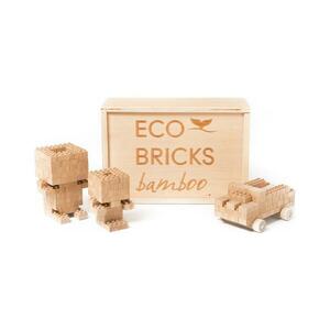 Teddies ECO BRICKS 145 darabos fa építőkészlet 11114521 kép