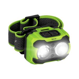 Vayox LED fényerőszabályozható újratölthető fejlámpa LED/10W/5V/3xAAA IP44 600 lm 1200 mAh VA0361 kép