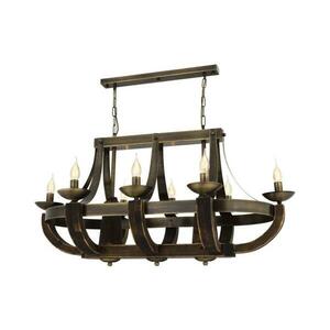 KOBE láncos csillár 8xE14/40W/230V barna 301AUR1117 kép