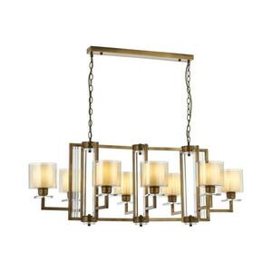 VARANA láncos csillár 8xE27/40W/230V bronzszínű 301AUR1183 kép