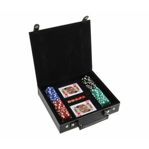 Teddies 100 darabos pókerkészlet bőröndben 00861617 kép