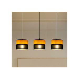 ALBA kábeles függeszték 3xE27/15W/230V fekete/barna W kép
