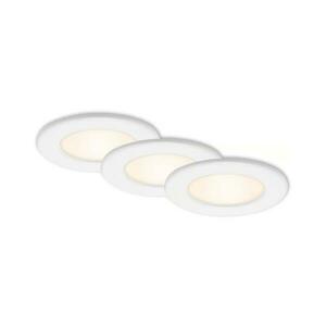 3 darabos szett – fürdőszobai beépíthető LED lámpa LED/6W/230V 3000K IP44 fehér 9A21966 kép