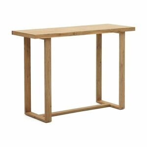 Teakfa kerti bárasztal 140x70 cm Canadell – Kave Home kép