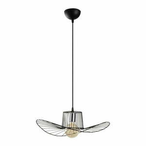 Fekete függőlámpa fém búrával ø 50 cm Tel – Opviq lights kép