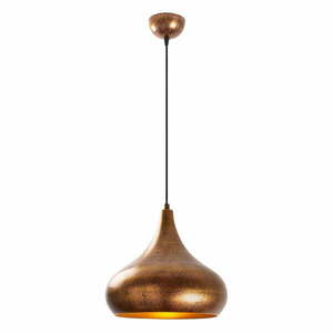 Rézszínű függőlámpa fém búrával ø 30 cm Muba – Opviq lights kép