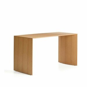 Íróasztal tölgyfa dekorral 60x140 cm Litto – Kave Home kép