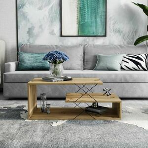 Dohányzóasztal, tölgyfa - FLECHE - Butopêa kép